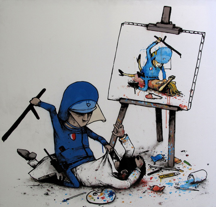 dran street art